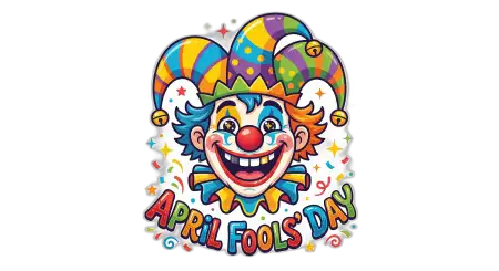 april fools day png vector free download