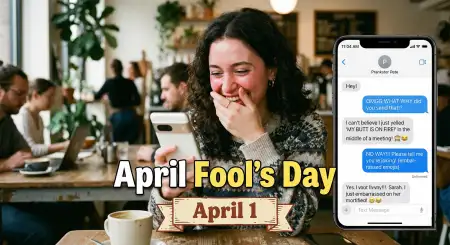 Free April Fools Day Whatsapp Wishes Funny Image Download