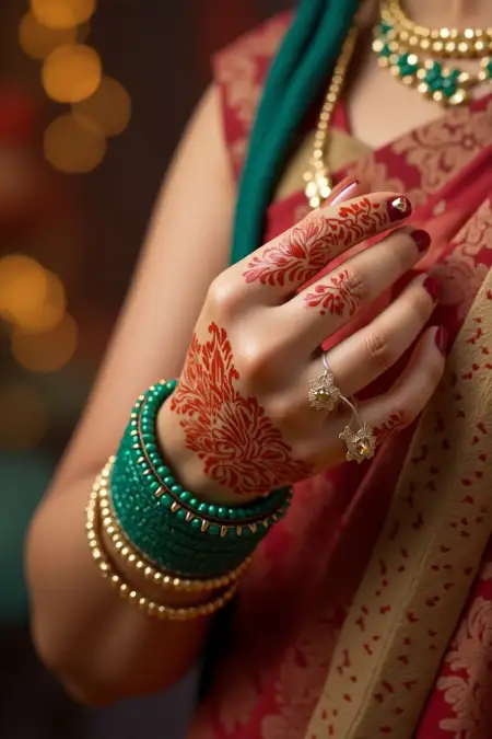 Arabic Style Teej Mehndi Design 2025 - Free Latest Teej Mehndi Design 2025 Download