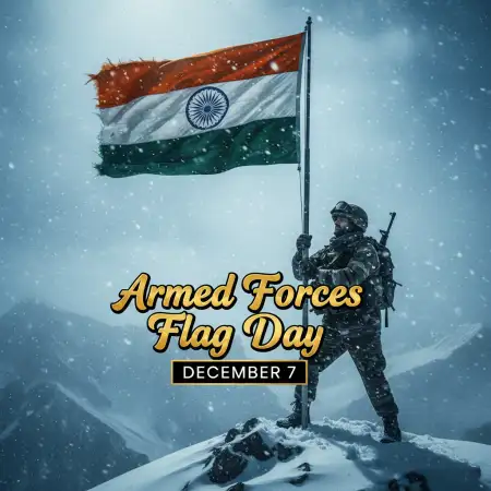 Free Armed Forces Flag Day 3d Ribbon Banner Background Download