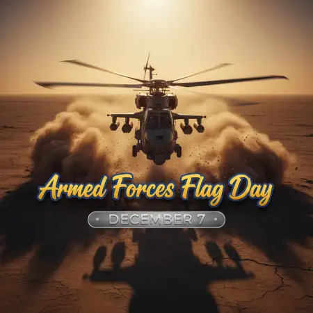 Armed Forces Flag Day Facebook Cover Photo - Free Photo Download
