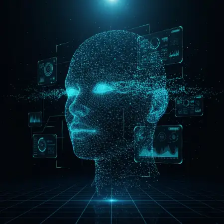 Artificial Intelligence Tech Background 2 - Free Tech Background Download