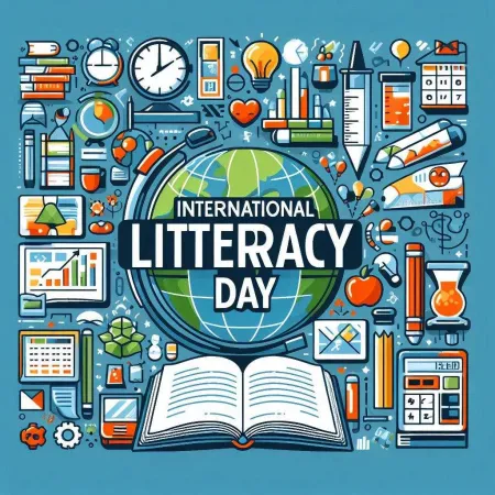 Artistic International Literacy Day Photo Series For Newsletters - Free Photo Download