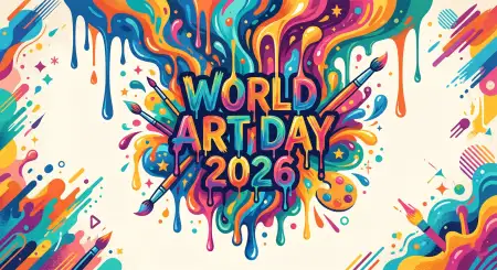 Free Artistic World Art Day Quotes For Designers 2 Image Download