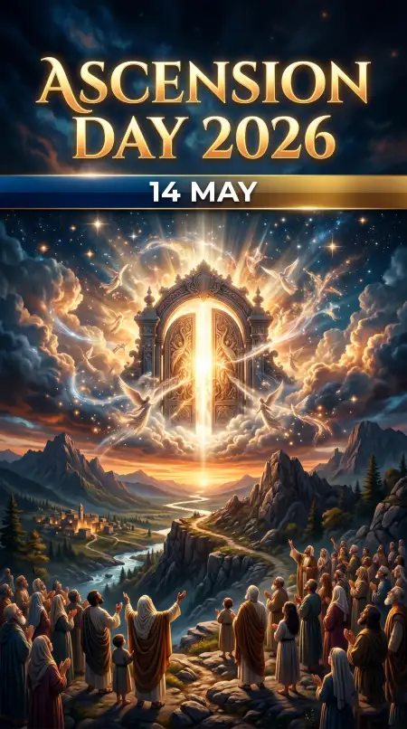 Ascension Day 2026 Faith Based Wallpapers - Free Ascension Day 2026 Wishes Download