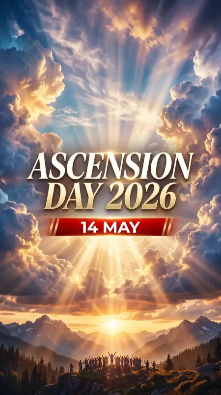 Ascension Day 2026 Holy Day Wishes - Free Ascension Day 2026 Wishes Download