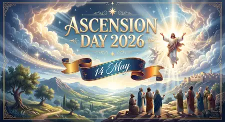 Ascension Day 2026 Instagram Caption - Free Ascension Day 2026 Wishes Download