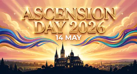 Ascension Day 2026 Social Media Banner - Free Ascension Day 2026 Wishes Download