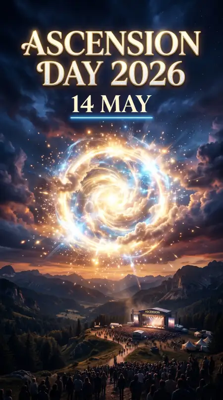 Ascension Day 2026 Spiritual Wallpapers - Free Ascension Day 2026 Wishes Download