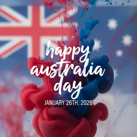 Australia Day Blue Red White Theme - Free Blue Download