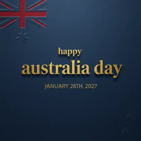 Australia Day Design Template - Free Template Download