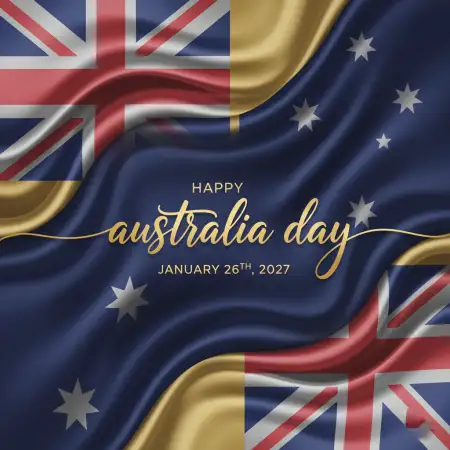 Australia Day Flag Background - Free Happy Australia Day Download