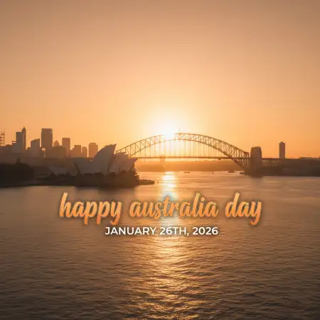 Australia Day Sunrise Background - Free Happy Australia Day Download