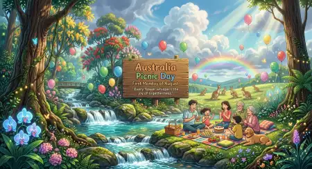 Australia Picnic Day 2026 4k Background - Free Australia Picnic Day 2026 Download
