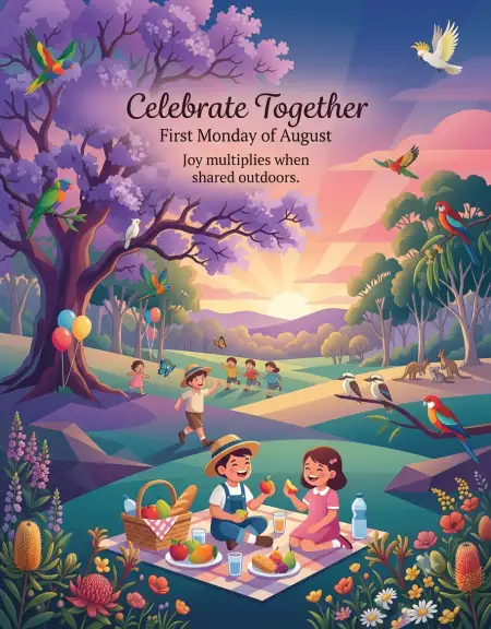 Australia Picnic Day 2026 Community Celebration Poster - Free Australia Picnic Day 2026 Download