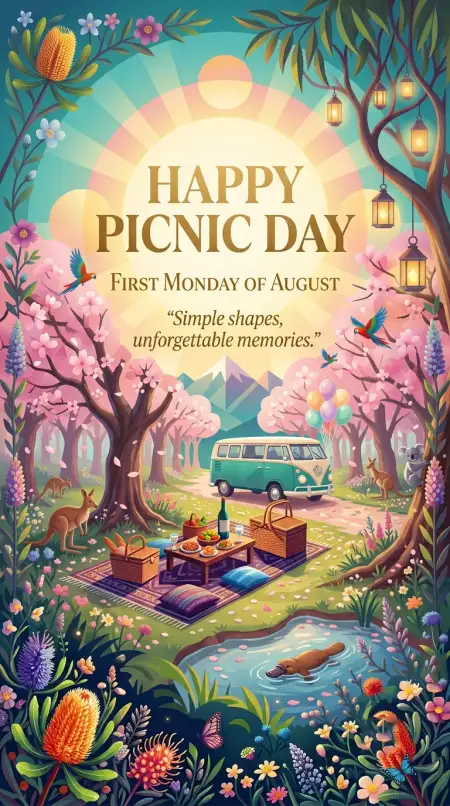 Australia Picnic Day 2026 Digital Artwork - Free Australia Picnic Day 2026 Download