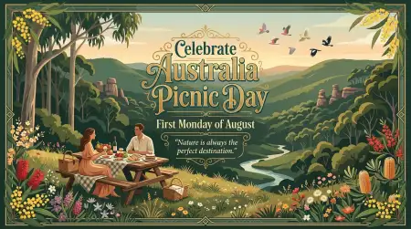 Australia Picnic Day 2026 Event Promotion Poster - Free Australia Picnic Day 2026 Download