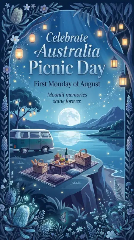 Australia Picnic Day 2026 Holiday Picnic Vector - Free Australia Picnic Day 2026 Download