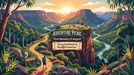 Australia Picnic Day 2026 Outdoor Adventure Graphics - Free Australia Picnic Day 2026 Download