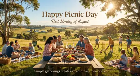 Australia Picnic Day 2026 Sunny Picnic Background - Free Australia Picnic Day 2026 Download