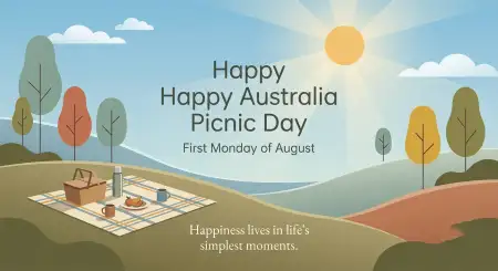 Australia Picnic Day 2026 Svg Vector Download - Free Australia Picnic Day 2026 Download