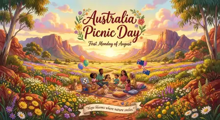 Australia Picnic Day 2026 Youtube Thumbnail - Free Australia Picnic Day 2026 Download