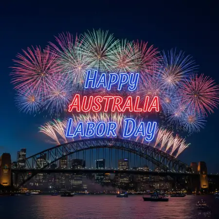 Australian Labor Day Fireworks - Free Australian Labor Day Download
