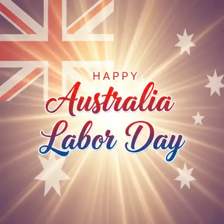 Australian Labor Day Holiday Notification - Free Australian Labor Day Download