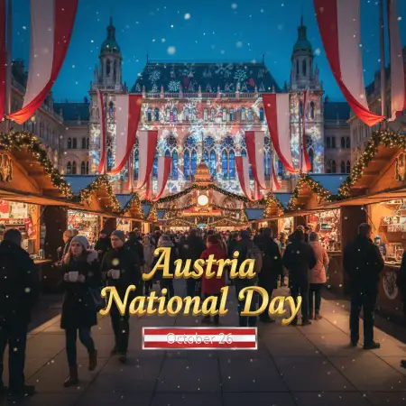 Austria National Day 2025 Events And Programs - Free Austria National Day 2025 Download