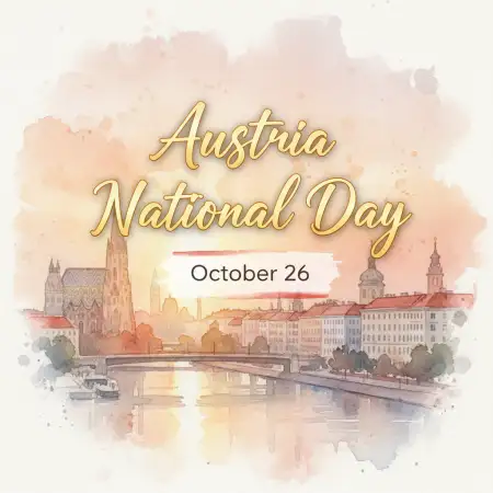 Austria National Day 2025 Social Media Hashtag List - Free Austria National Day 2025 Download