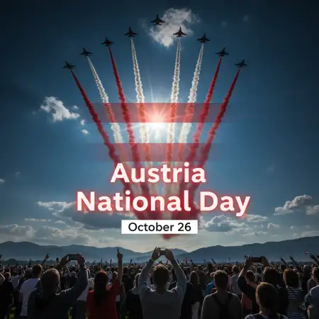 Austria National Day 2025 WhatsApp Status Download - Free Austria National Day 2025 Download