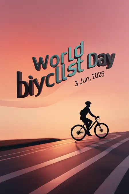 Awareness Image For Bicycle Use - Free Related World Bicycle Day Image