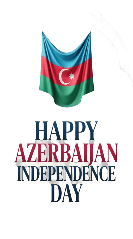 azerbaijan independence day 2026 patriotic social media design png - Azerbaijan Independence Day 2026