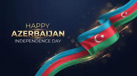 azerbaijan independence day 2026 professional social media template - Azerbaijan Independence Day 2026