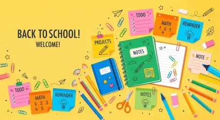 Free Back To School Background Premium Design Free Background Image Download