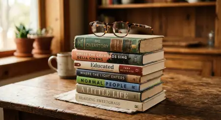 back to school background with laptop and books