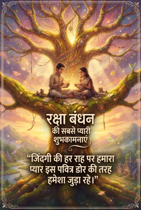 Bade Bhai Ke Liye Raksha Bandhan Wishes - Free Raksha Bandhan Ki Shubhkamnaye In Hindi Download