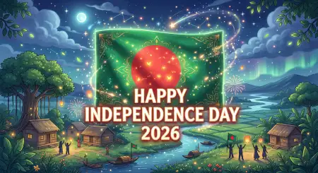 Bangladesh Independence Day 2026 Clipart Free - Free Happy Independence Day Of Bangladesh 2026 Download
