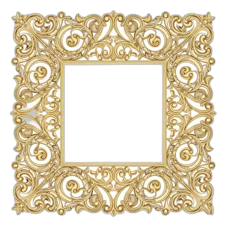 Baroque Frame Png Hd - Free Frame Png Download