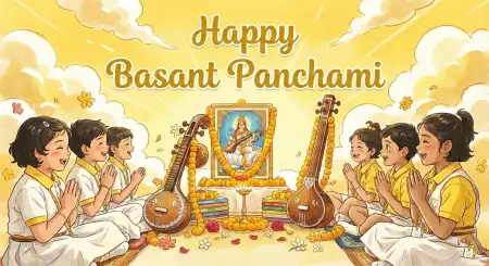 basant panchami banner for college