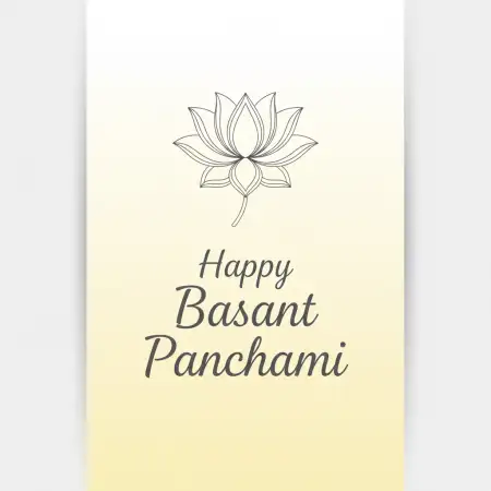 Free Basant Panchami Banner Vertical Design Background Download