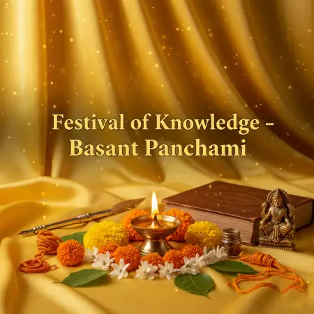 Basant Panchami Social Media Post For Business - Free Basant Panchami Social Media Post Download