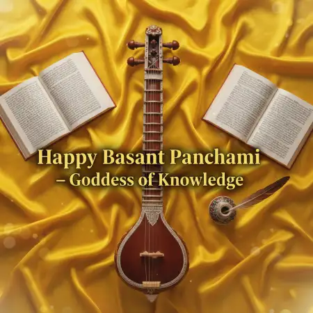 Basant Panchami Social Media Post In English - Free Basant Panchami Social Media Post Download