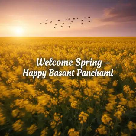 Basant Panchami Social Media Post Quote Design - Free Basant Panchami Social Media Post Download