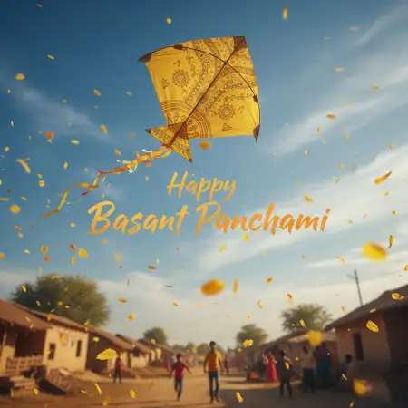 Free Basant Panchami Wishes For Youtube Thumbnail Background Download