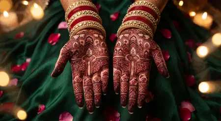 beautiful bridal mehndi design for karwa chauth - Beautiful Karwa Chauth Mehndi Design 2026 Free Download