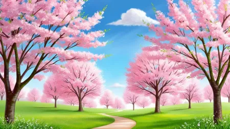 Beautiful Cherry Blossom Spring Photos - Free Nature Background Download