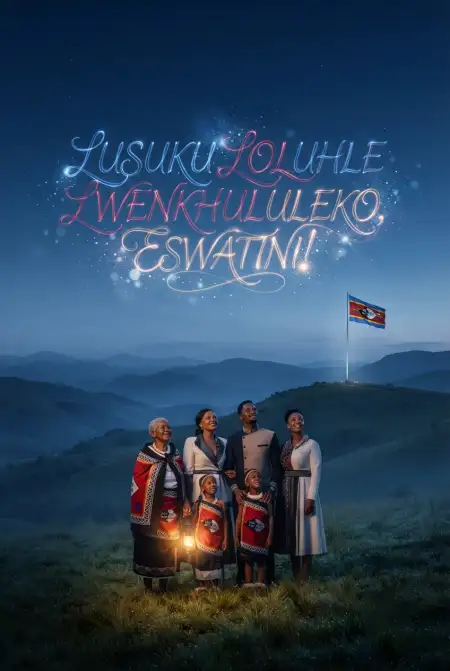 Beautiful Eswatini Independence Day Flag Images 2026 - Free Eswatini Independence Day 2026 Download