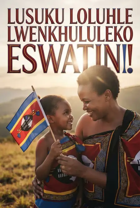 Beautiful Eswatini Independence Day Wishes 2026 - Free Eswatini Independence Day 2026 Download