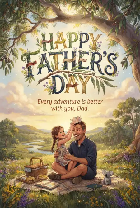 Beautiful Fathers Day Australia 2026 Pictures - Free Fathers Day Australia 2026 Download